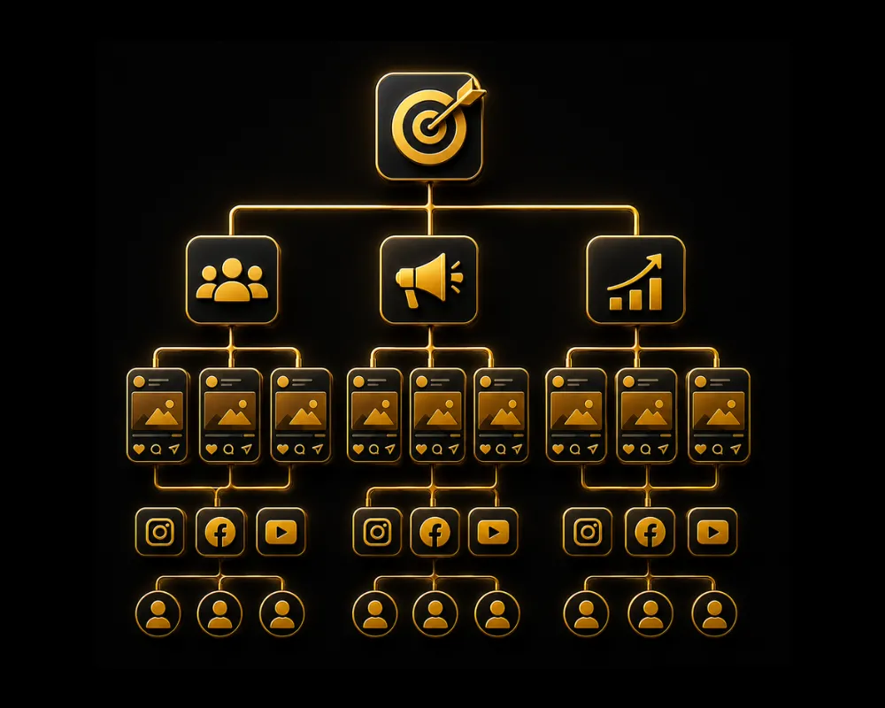 Estrutura de campanha Low Ticket